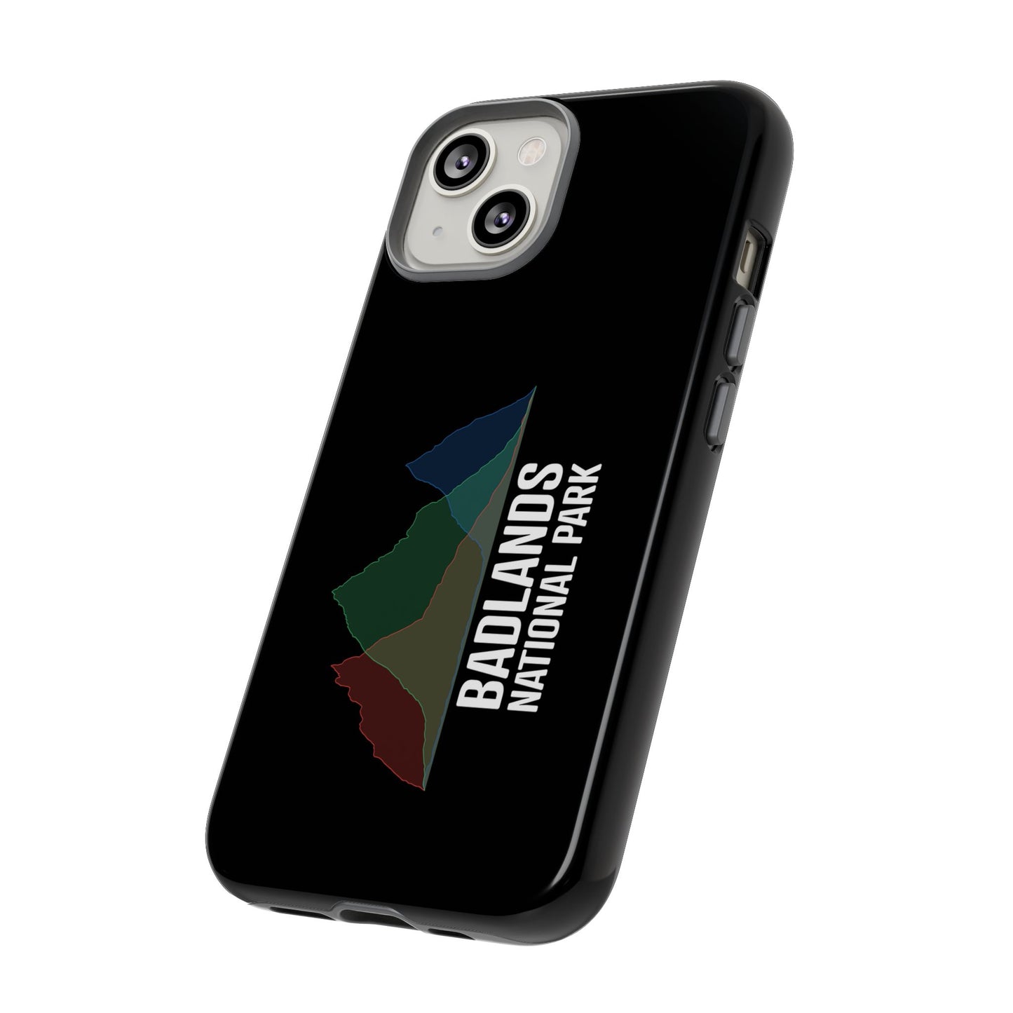 Badlands National Park Phone Case - Histogram Design