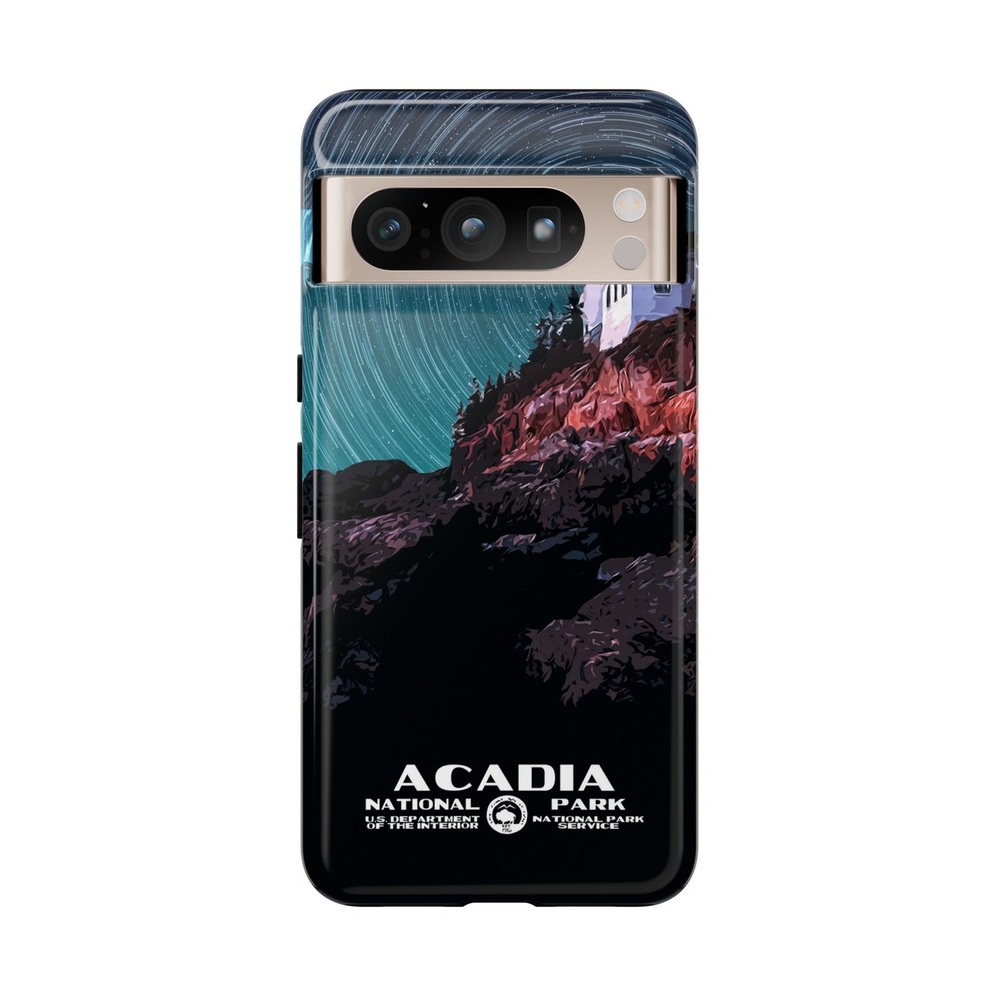 Acadia National Park Phone Case - WPA Style