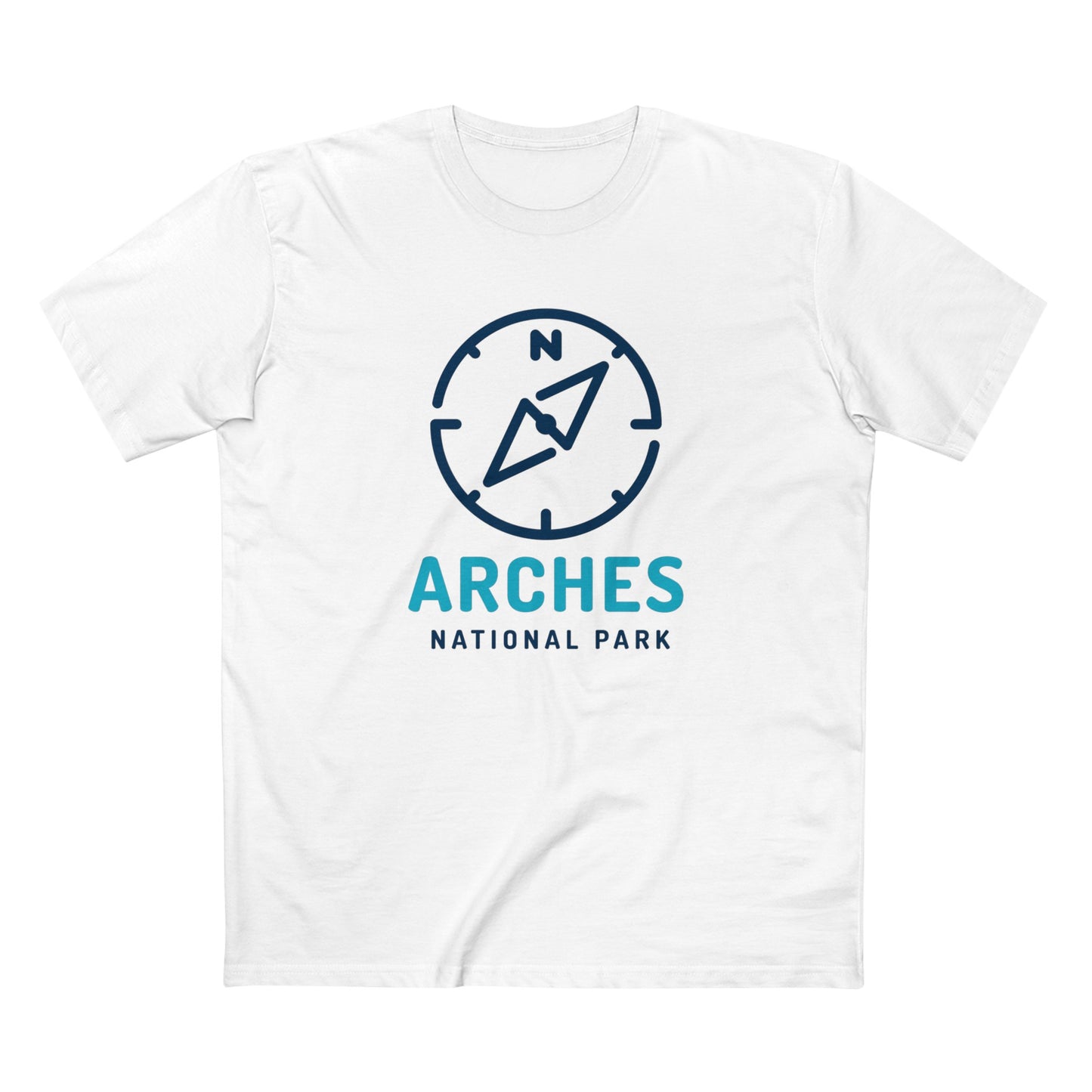 Arches National Park T-Shirt Compass Design