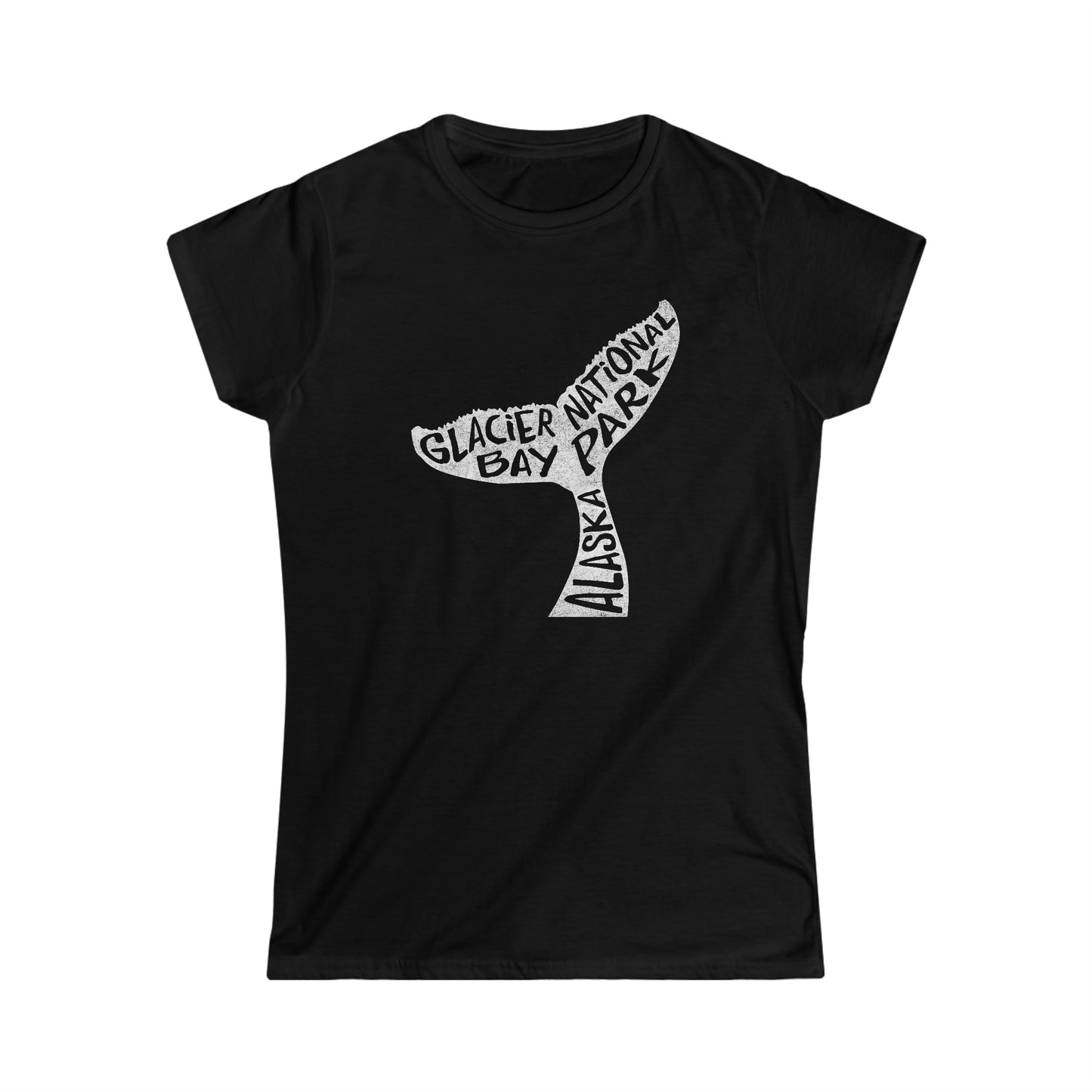 Glacier Bay National Park Women's T-Shirt - Whale Tail