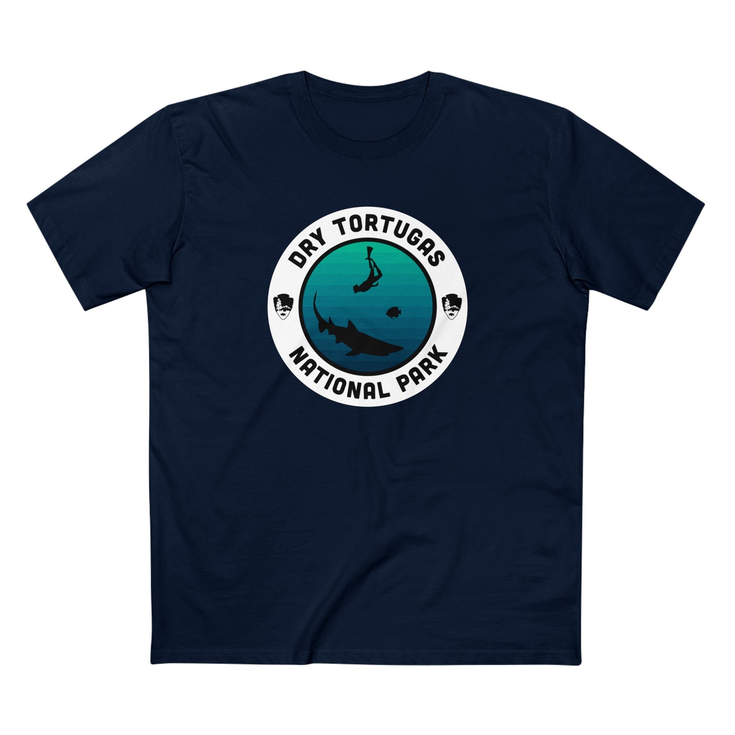 Dry Tortugas National Park T-Shirt - Round Badge Design