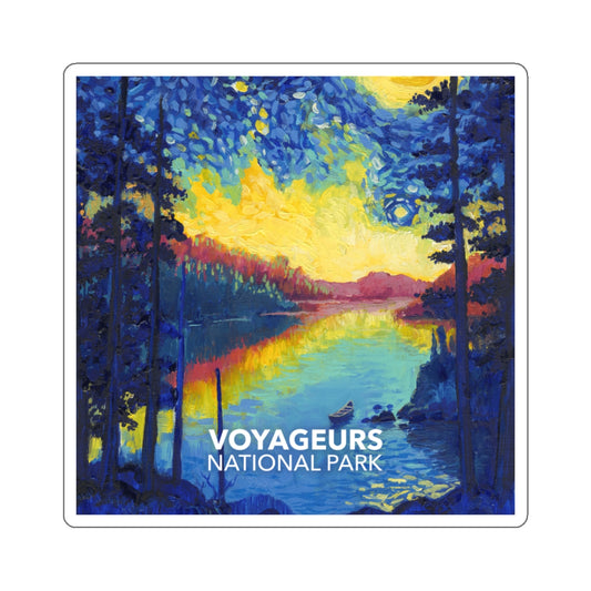 Voyageurs National Park Sticker - The Starry Night