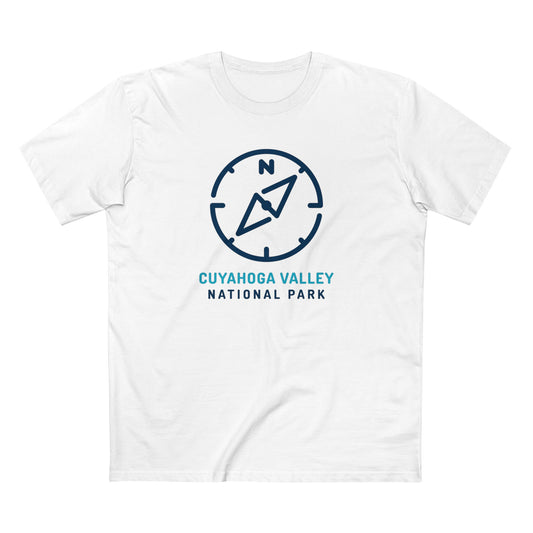 Cuyahoga Valley National Park T-Shirt Compass Design