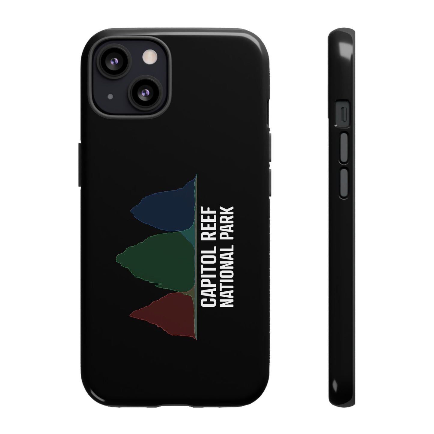 Capitol Reef National Park Phone Case - Histogram Design