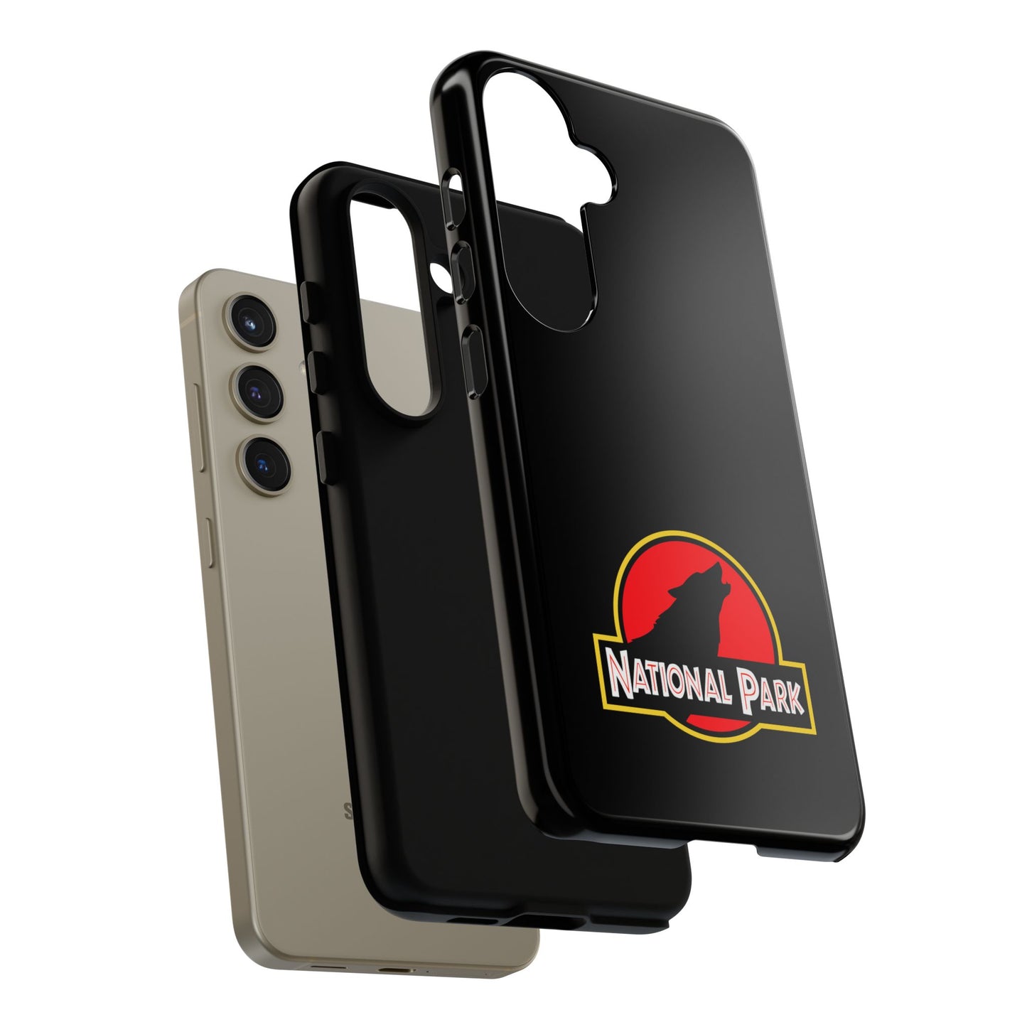 Wolf National Park Phone Case - Parody Logo