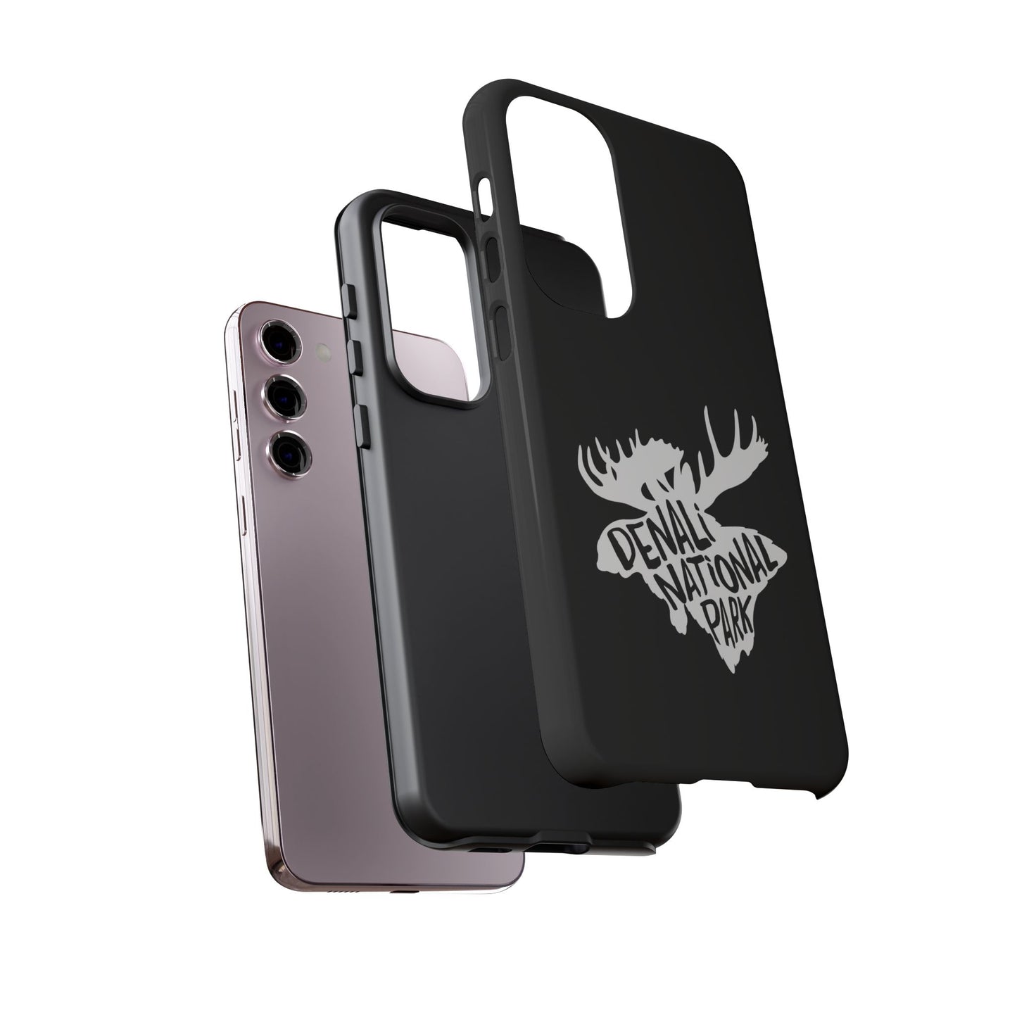 Denali National Park Phone Case - Moose Design