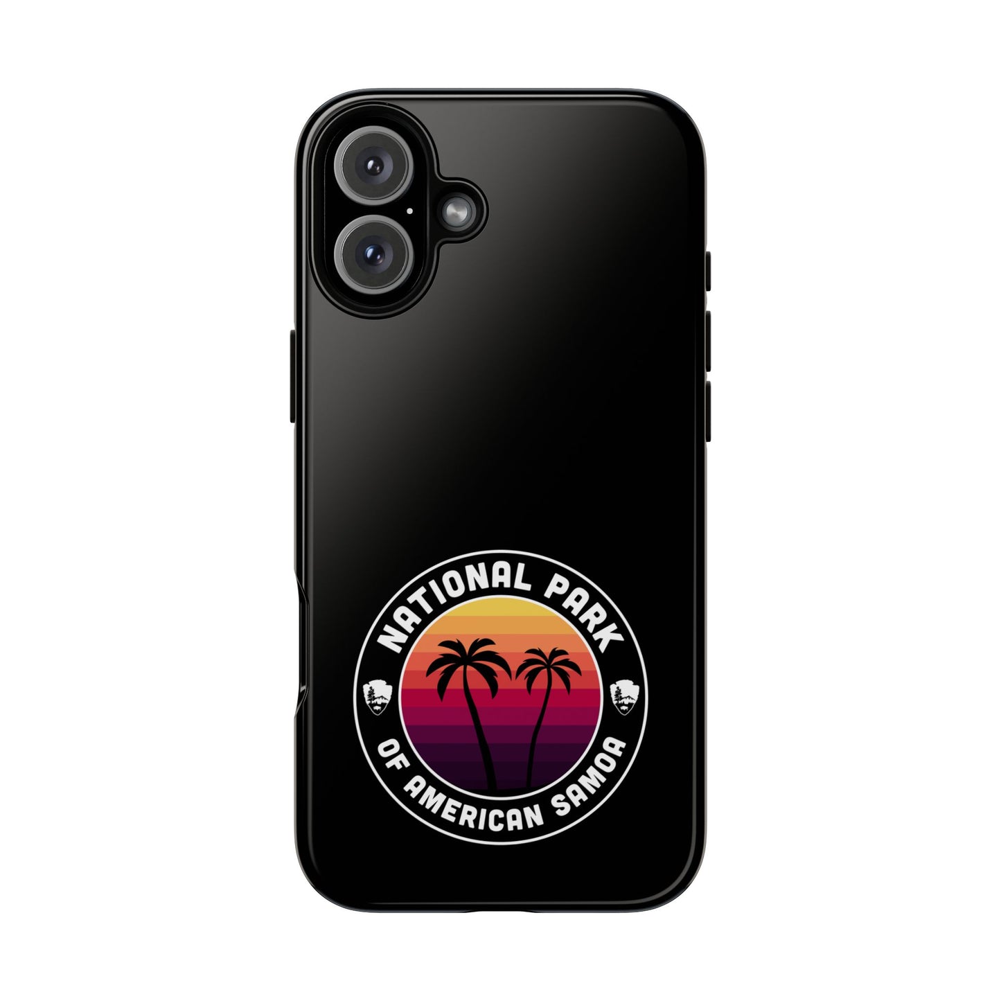 National Park of American Samoa Phone Case - Round Emblem Design