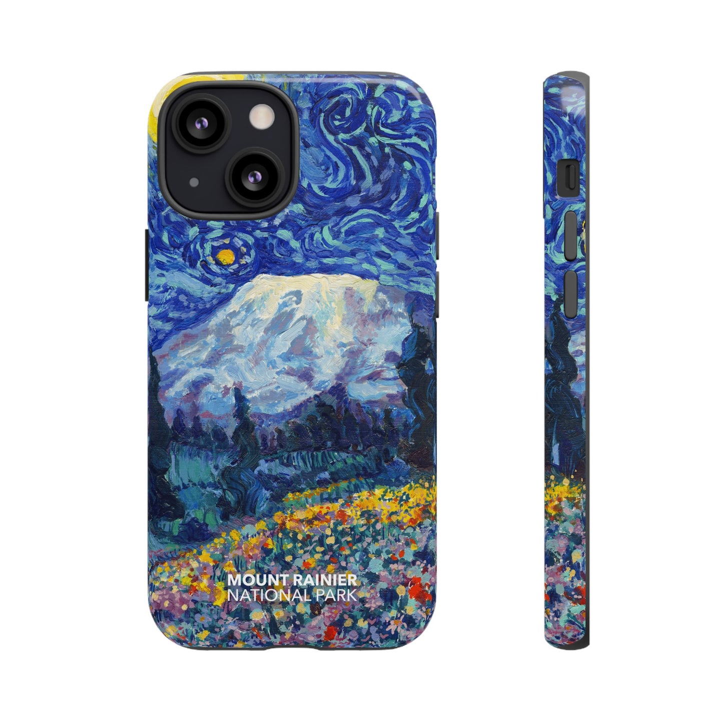 Mount Rainier National Park Phone Case - Starry Night