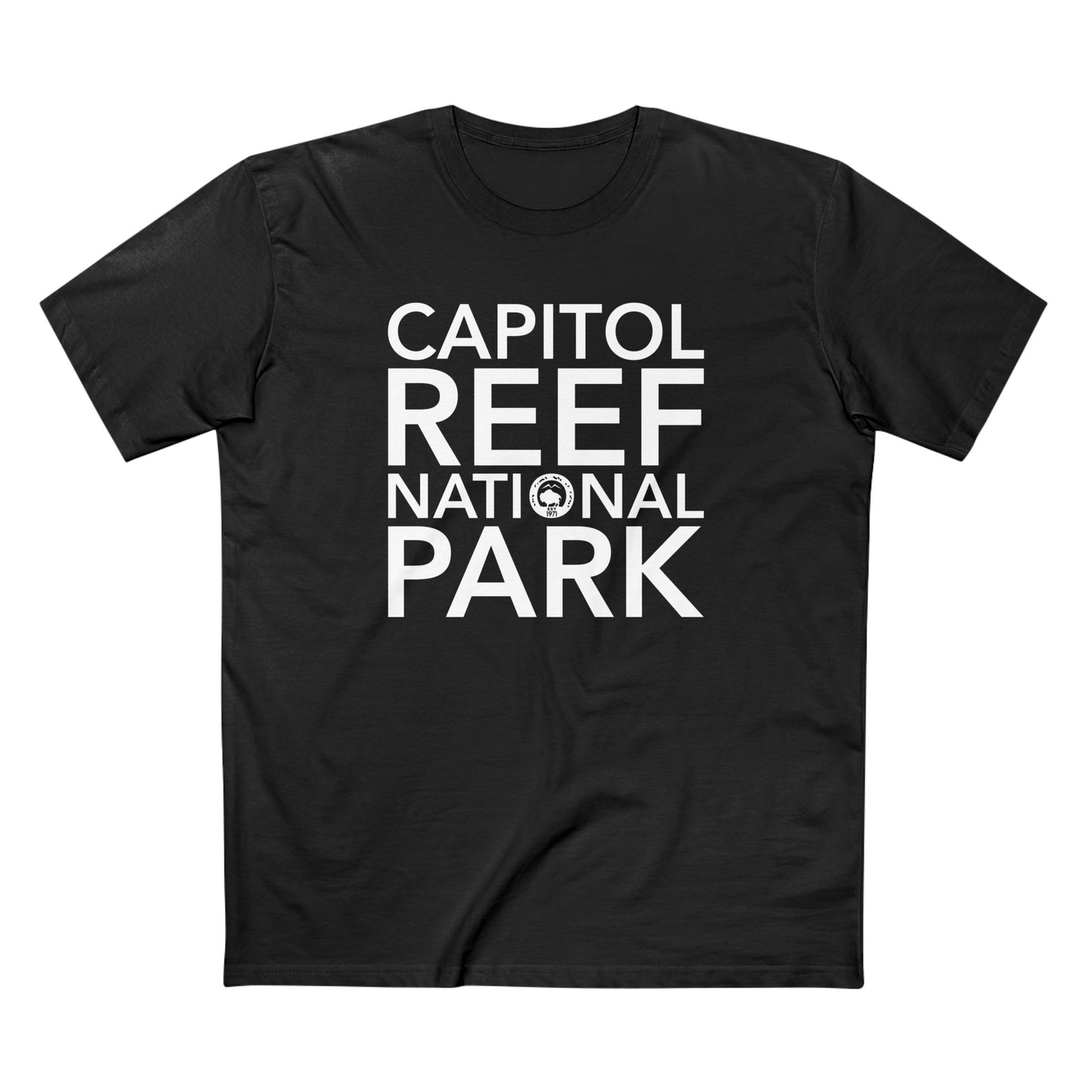 Capitol Reef National Park T-Shirt Block Text