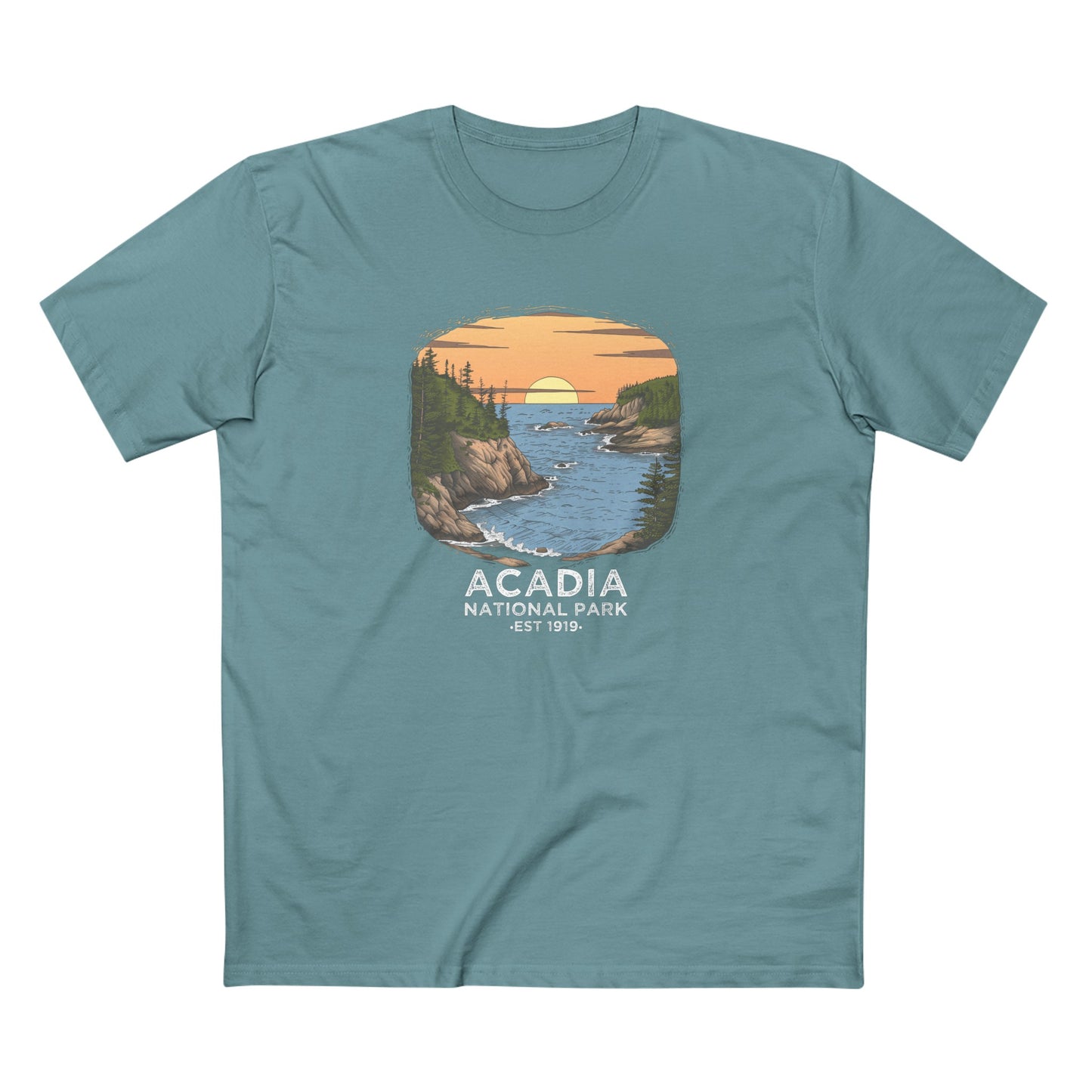 Acadia National Park T-Shirt - Vintage Design