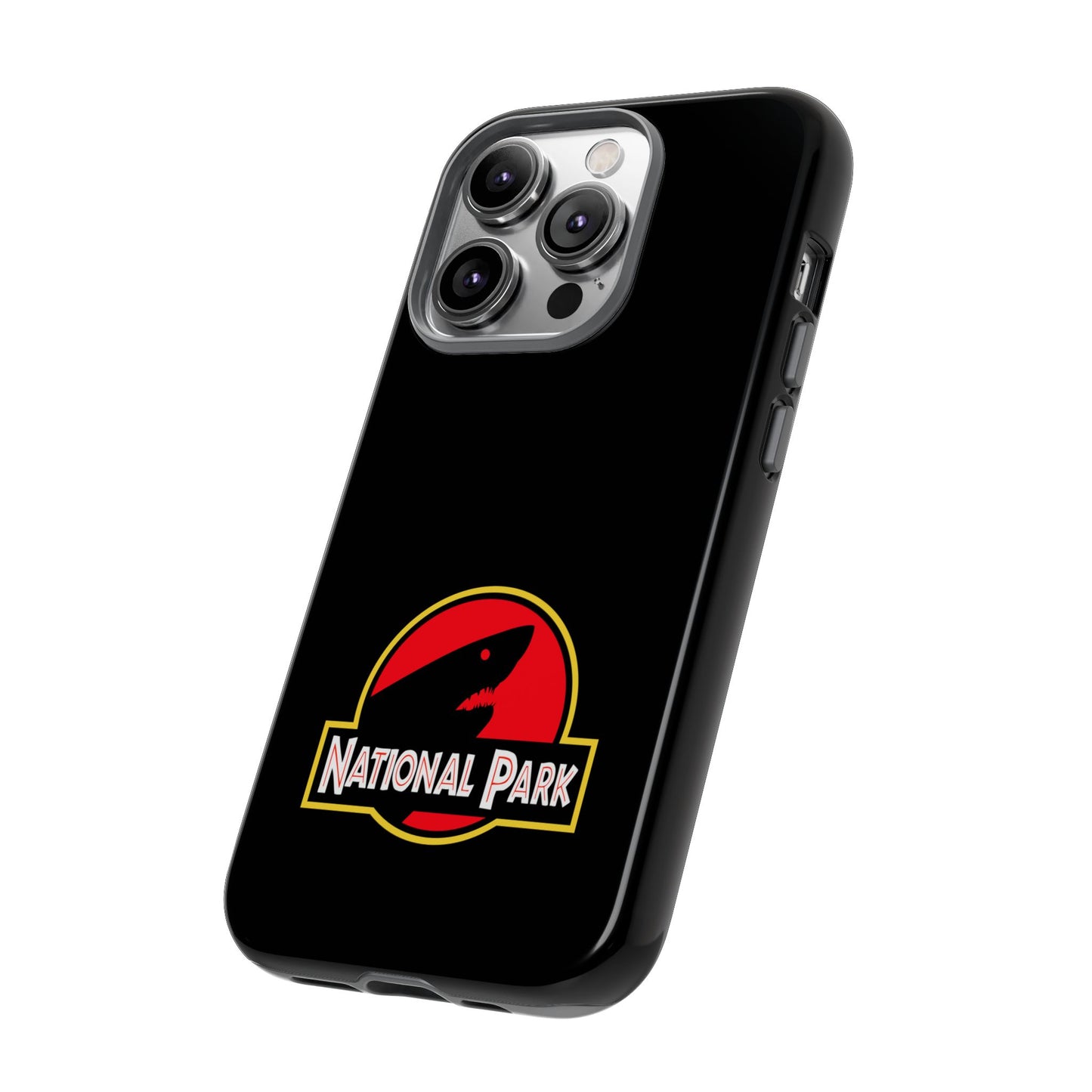 Shark National Park Phone Case - Parody Logo