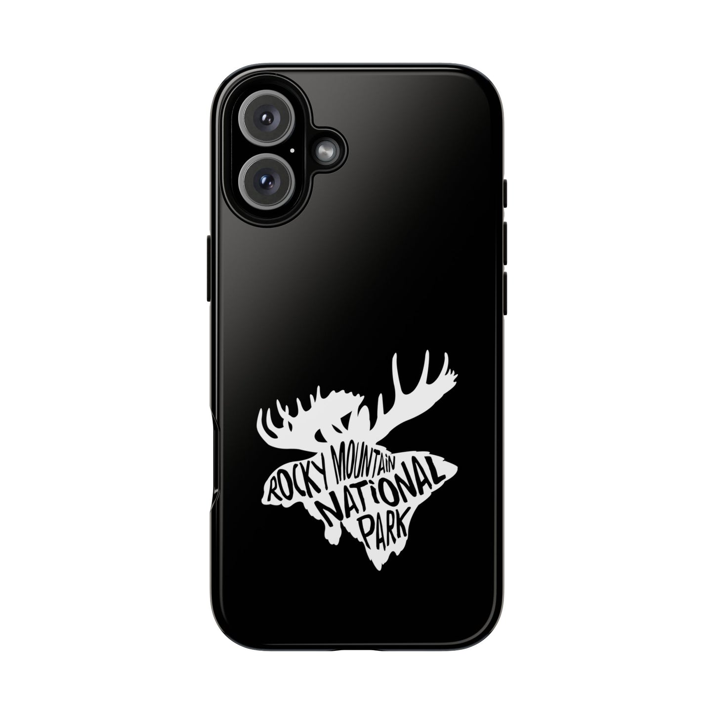 Rocky Mountain National Park Phone Case - Moose Design