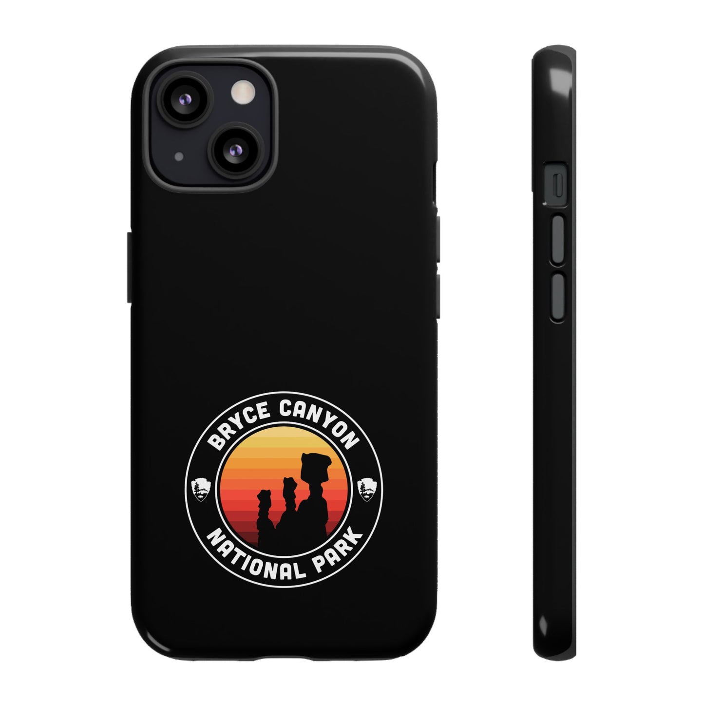 Bryce Canyon National Park Phone Case - Round Emblem Design