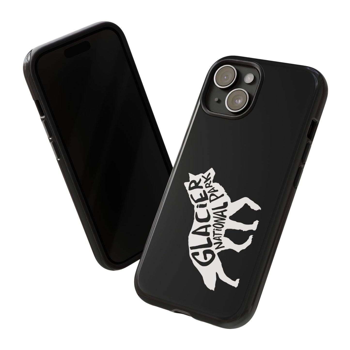 Glacier National Park Phone Case - Wolf Design