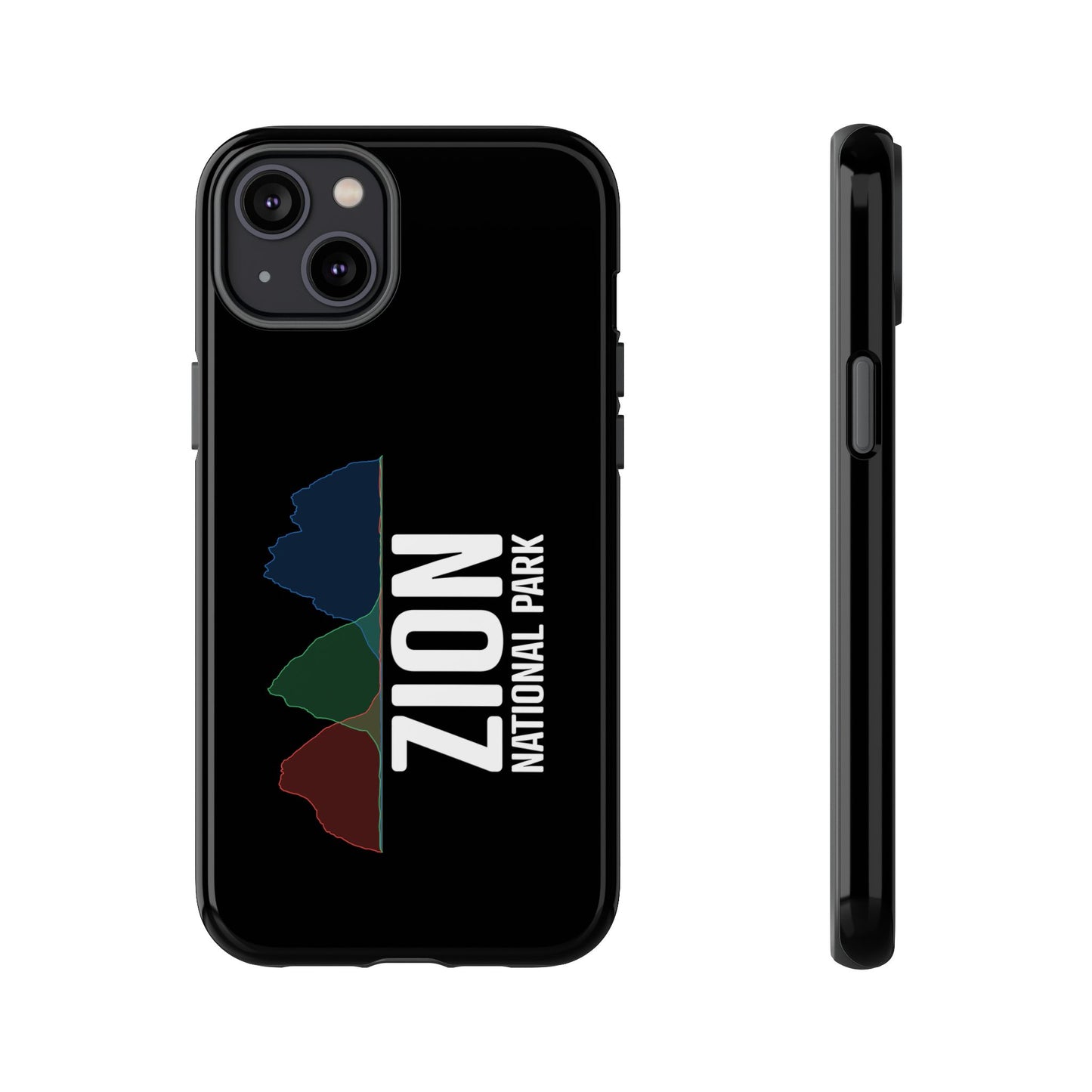 Zion National Park Phone Case - Histogram Design