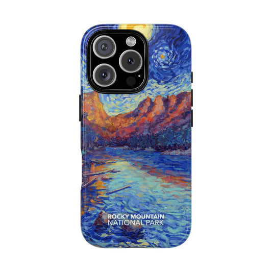 Rocky Mountain National Park Phone Case - Starry Night