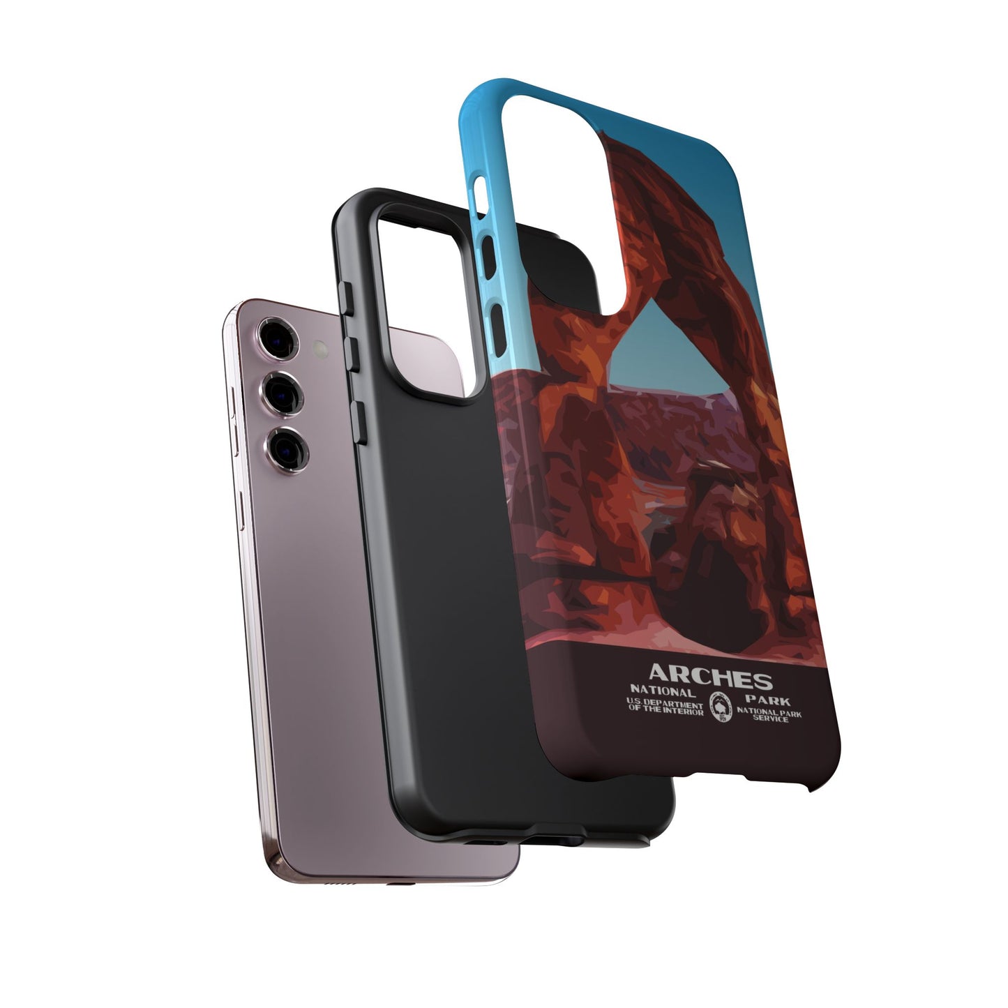 Arches National Park Phone Case - WPA Style