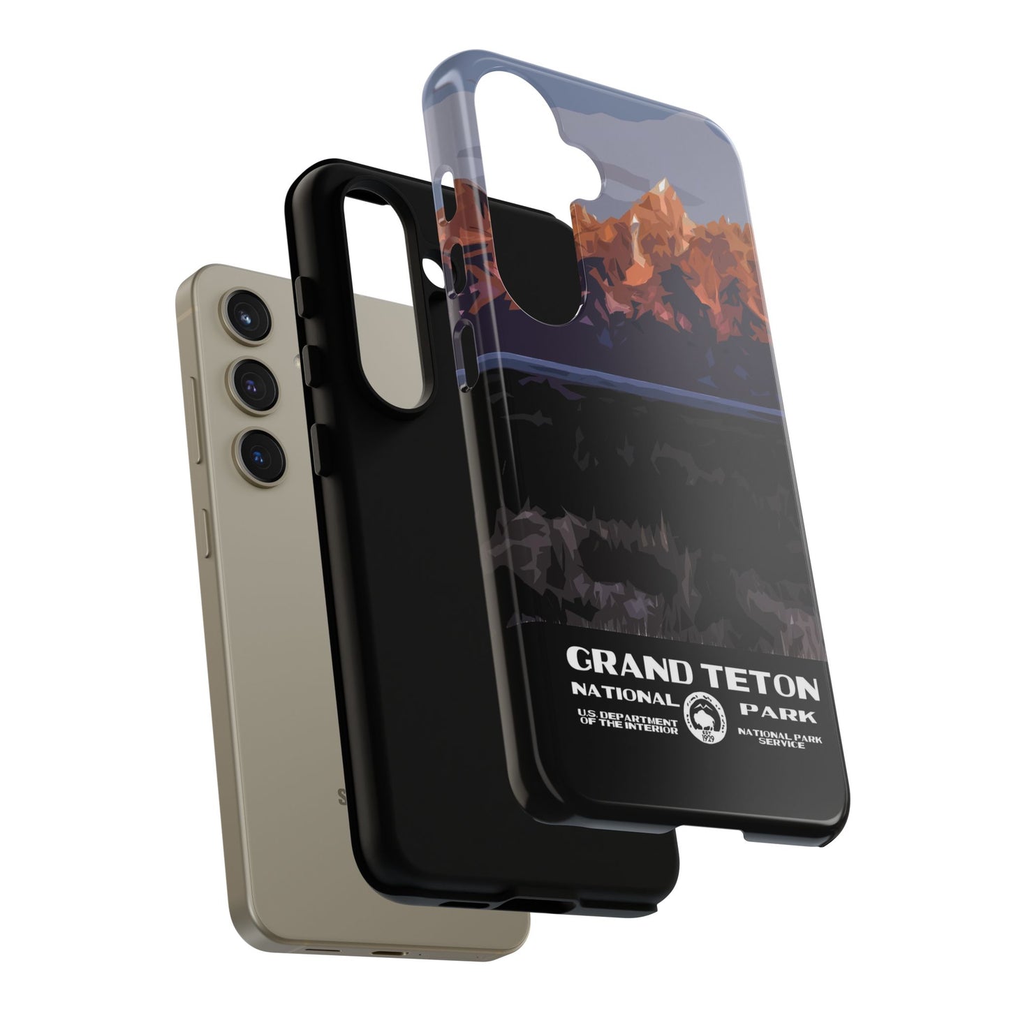 Grand Teton National Park Phone Case - WPA Style