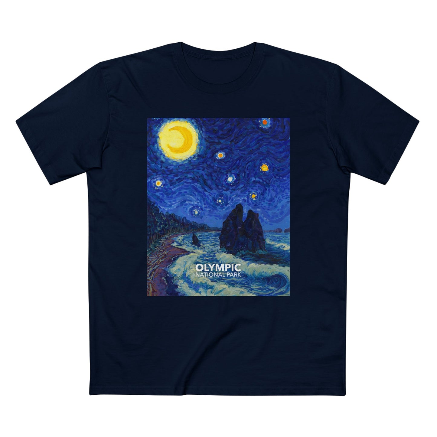 Olympic National Park T-Shirt - The Starry Night