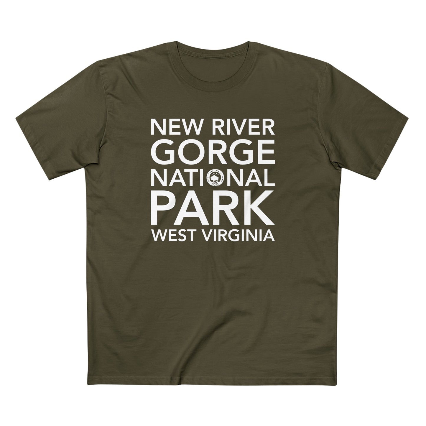 New River Gorge National Park T-Shirt Block Text