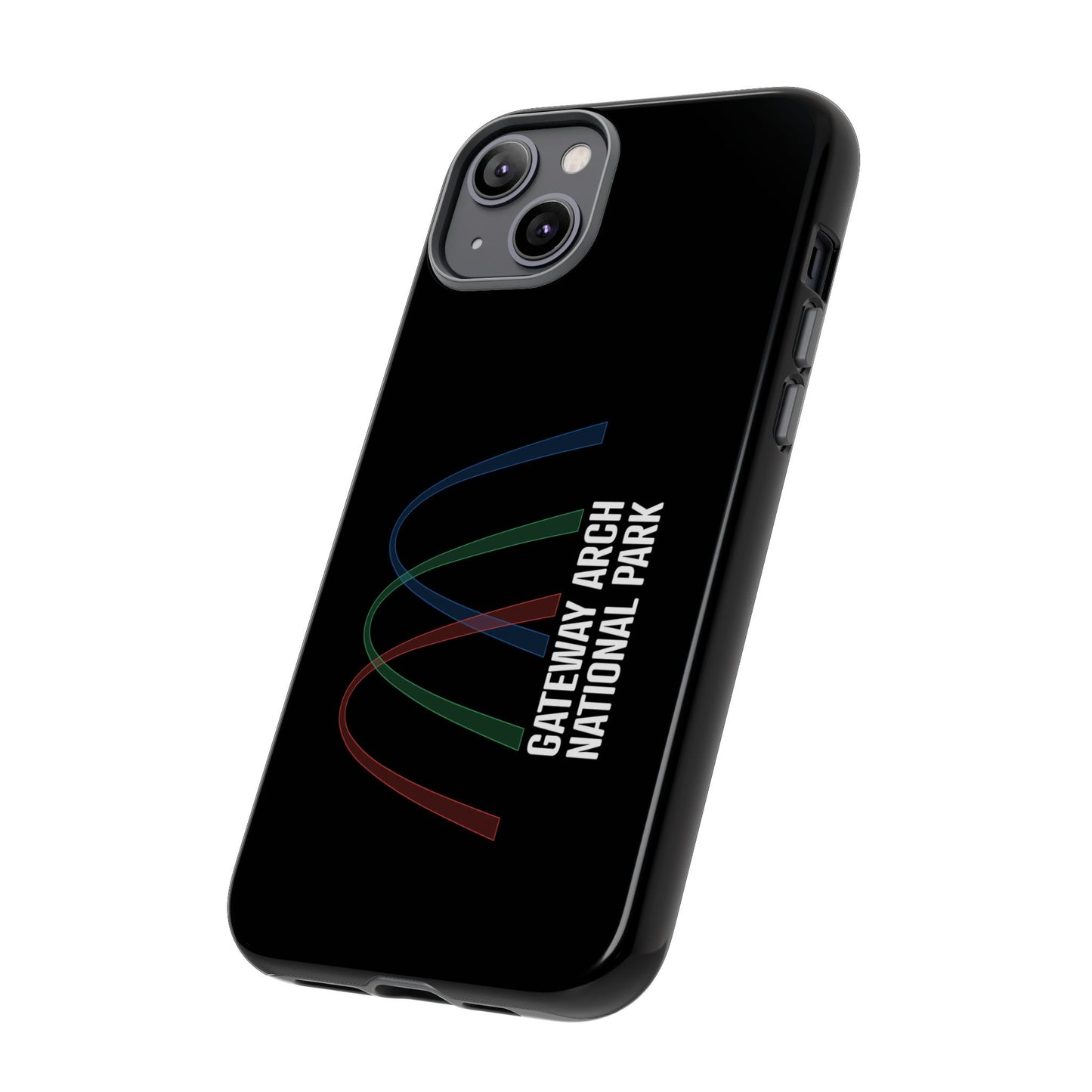 Gateway Arch National Park Phone Case - Histogram Design