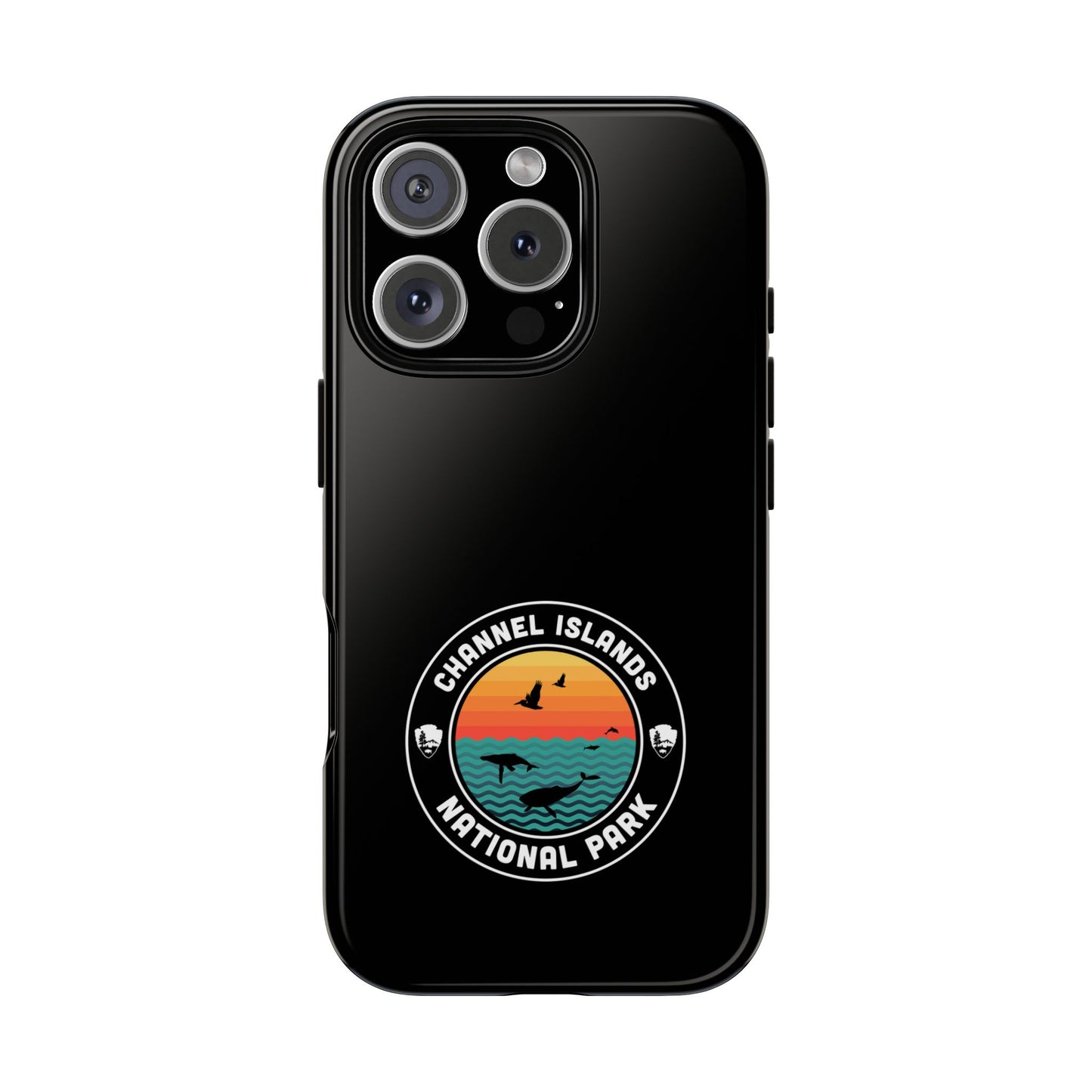 Channel Islands National Park Phone Case - Round Emblem Design