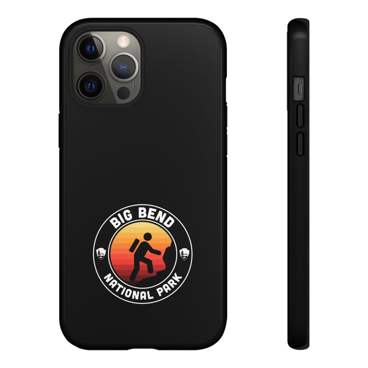 Big Bend National Park Phone Case - Round Emblem Design