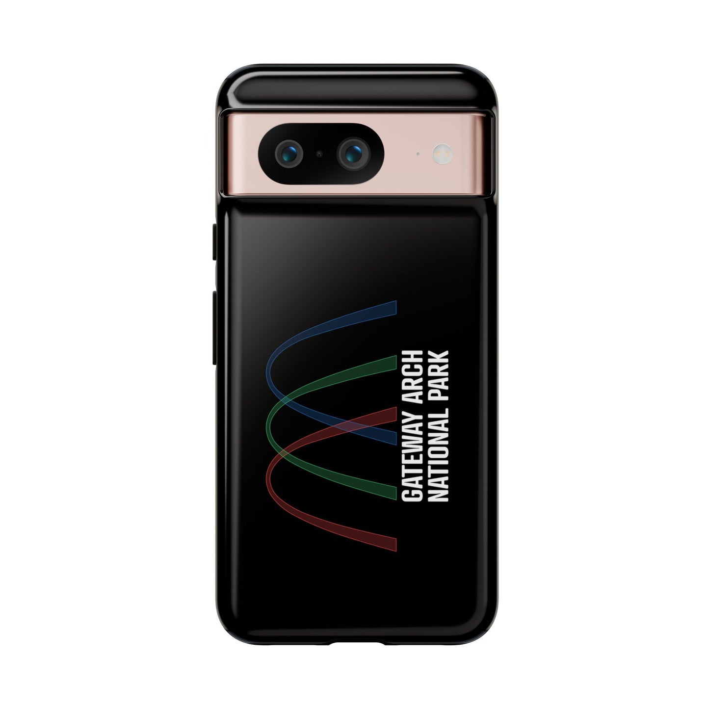 Gateway Arch National Park Phone Case - Histogram Design