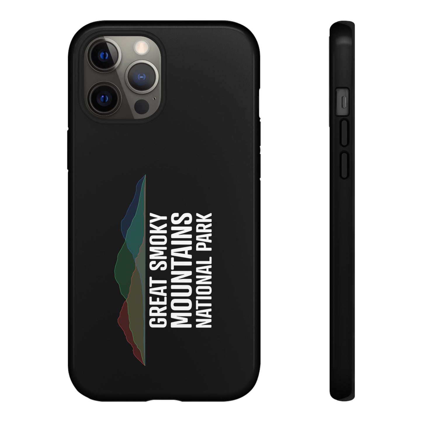 Great Smoky Mountains National Park Phone Case - Histogram Design