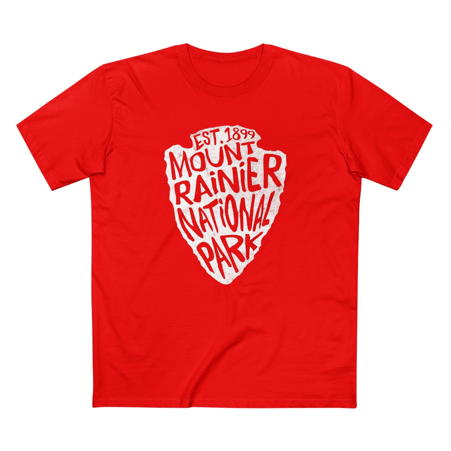 Mount Rainier National Park T-Shirt - Arrowhead Design