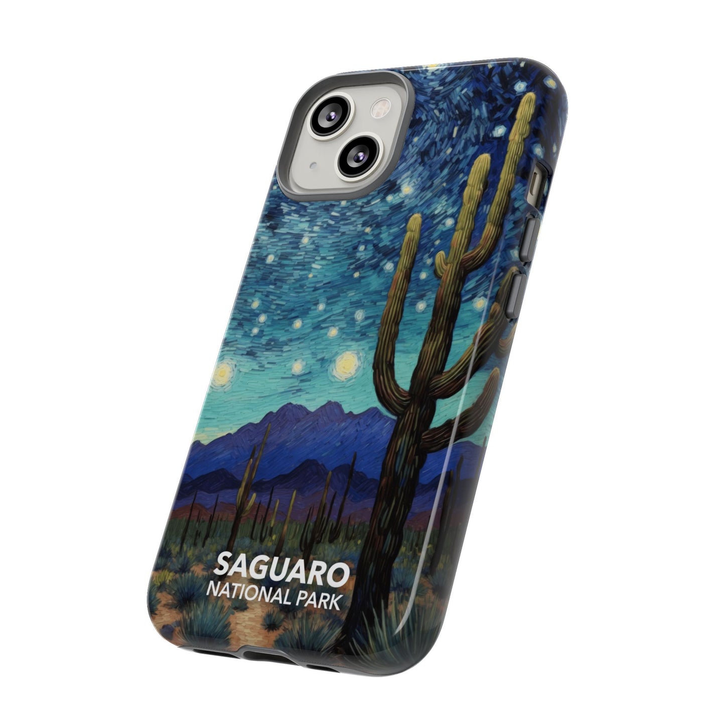 Saguaro National Park Phone Case - Starry Night