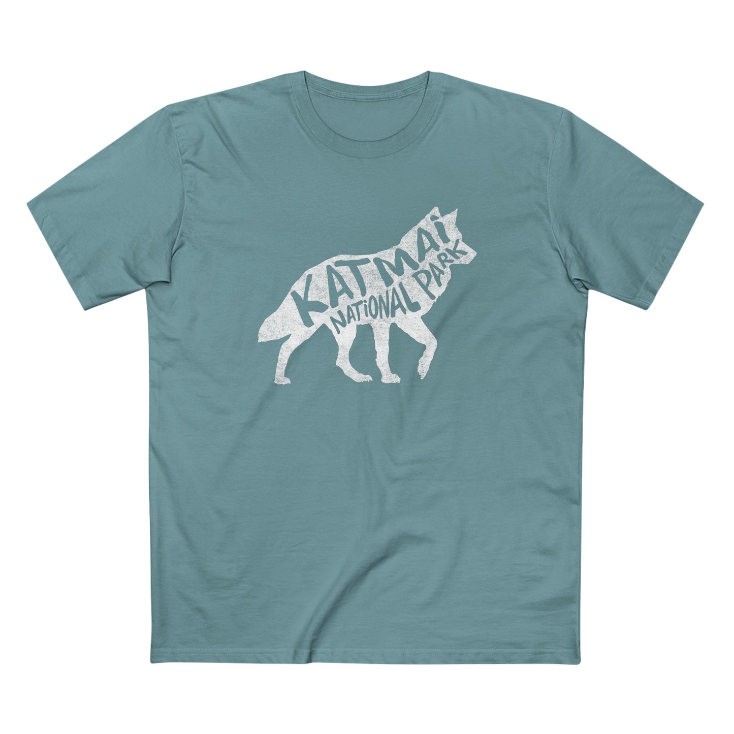 Katmai National Park T-Shirt - Gray Wolf