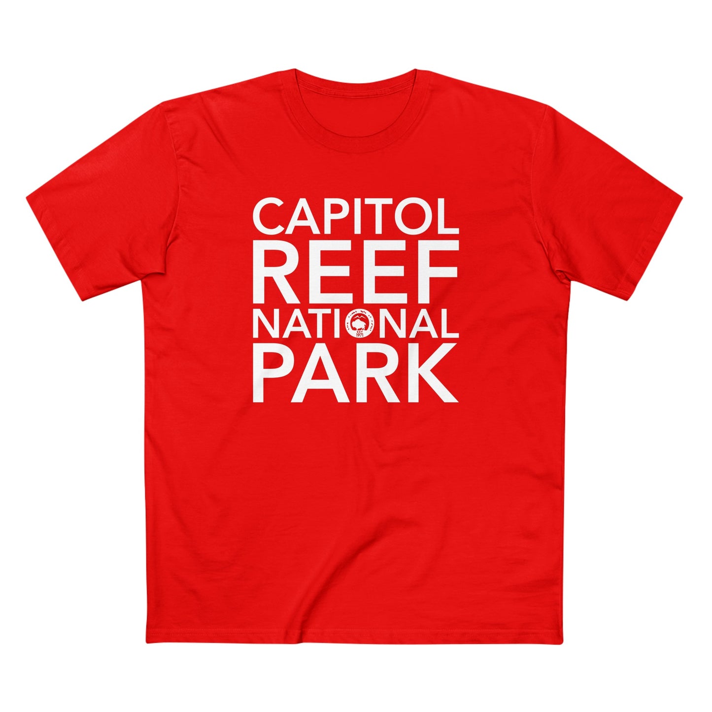 Capitol Reef National Park T-Shirt Block Text