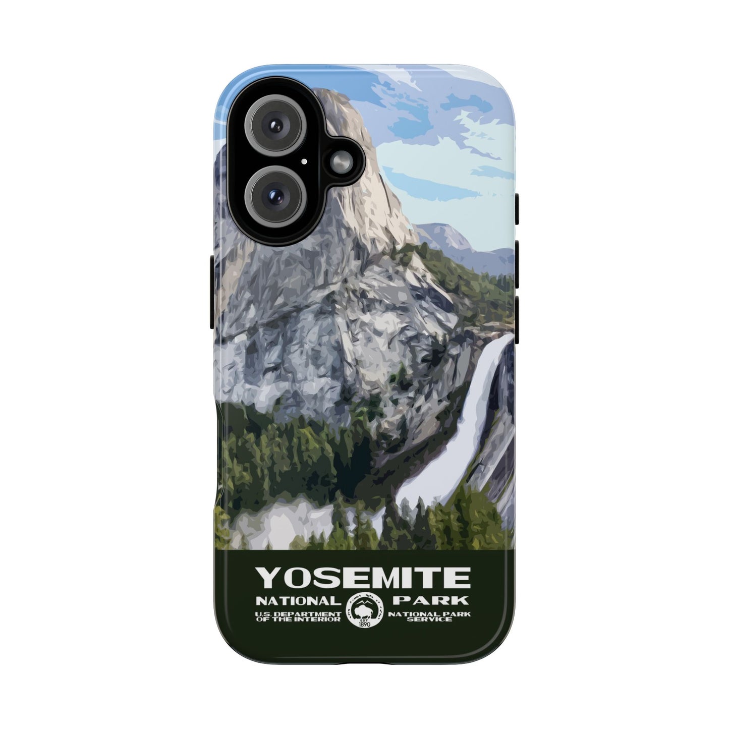 Yosemite National Park Phone Case - Nevada Fall