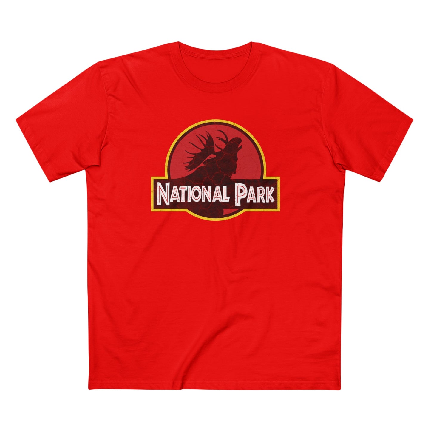 Moose National Park T-Shirt - Parody Logo