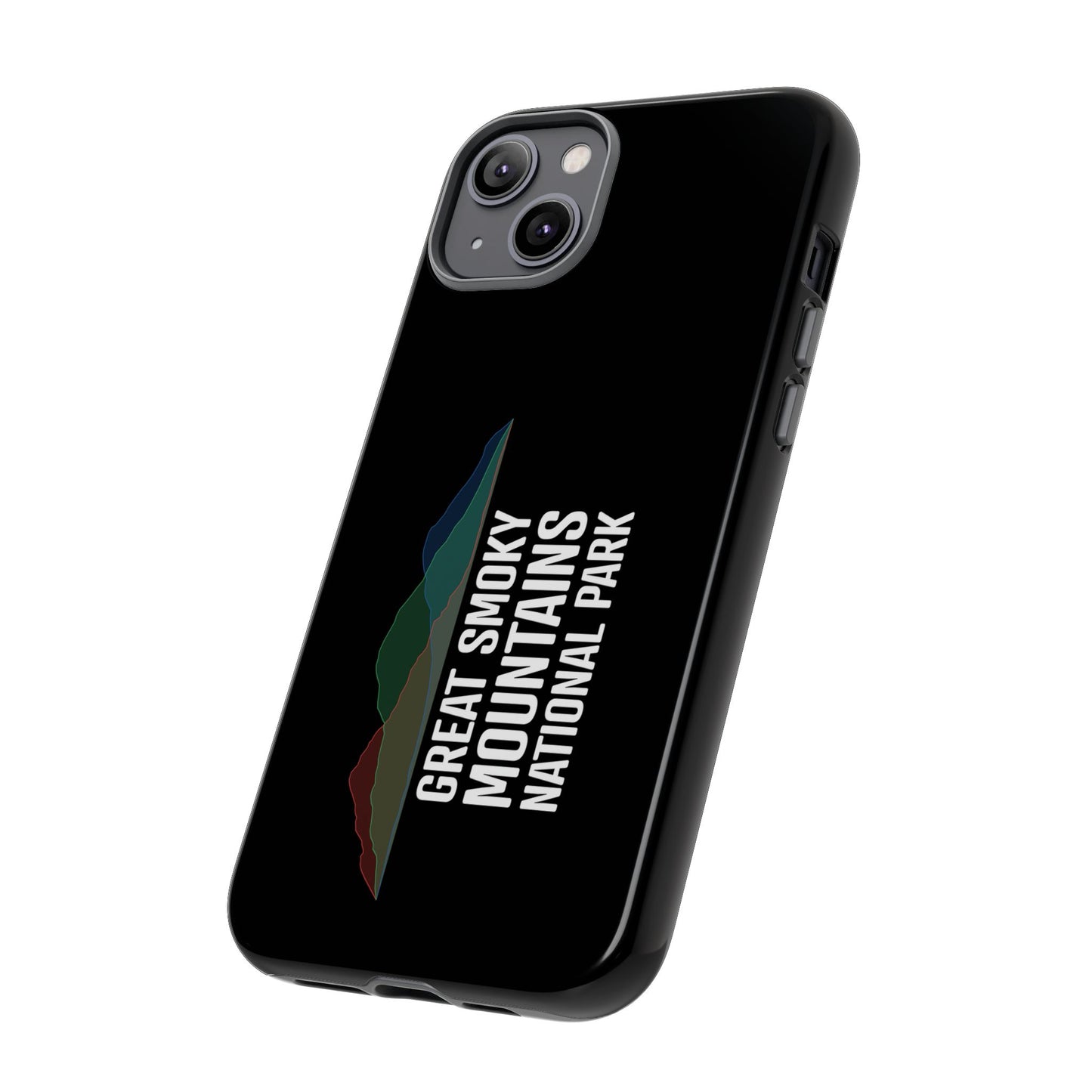 Great Smoky Mountains National Park Phone Case - Histogram Design