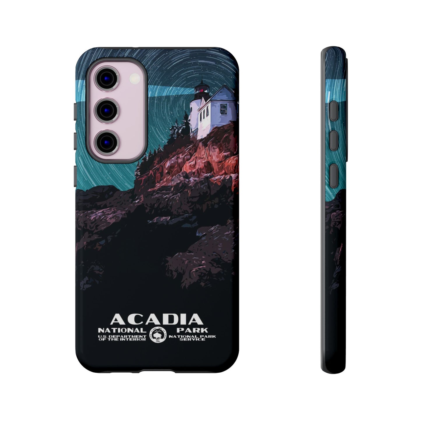 Acadia National Park Phone Case - WPA Style