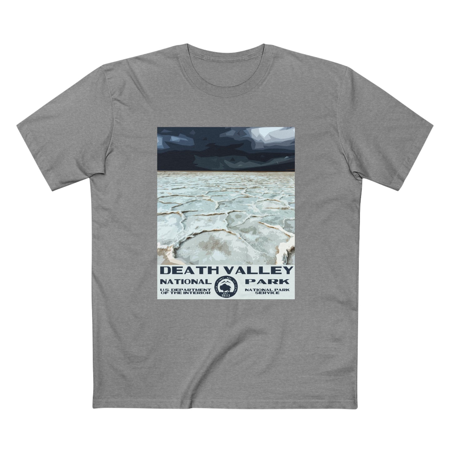 Death Valley National Park T-Shirt - Badwater Basin WPA