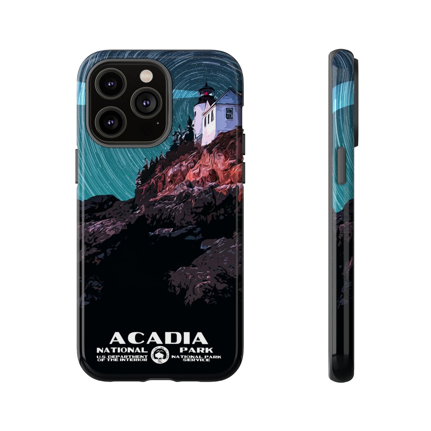 Acadia National Park Phone Case - WPA Style