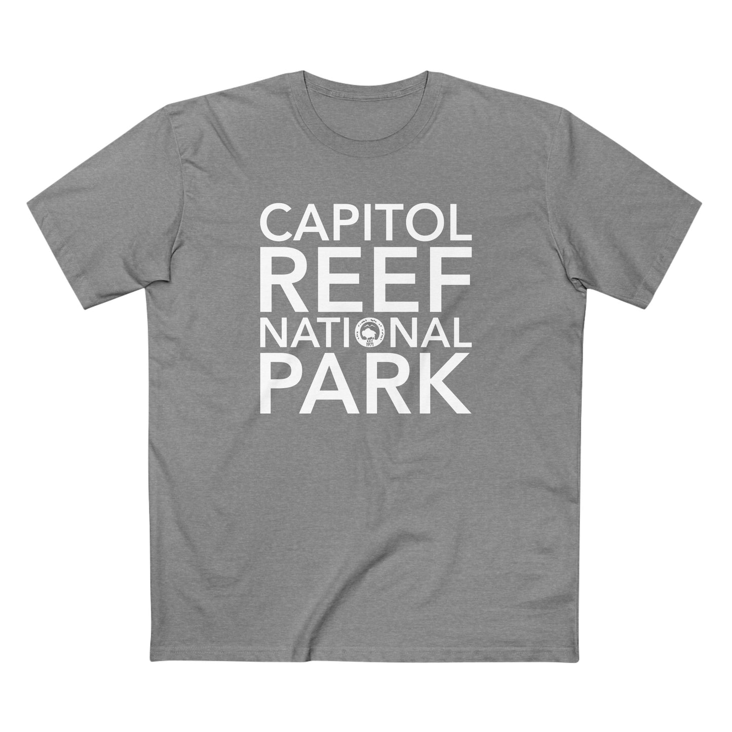 Capitol Reef National Park T-Shirt Block Text