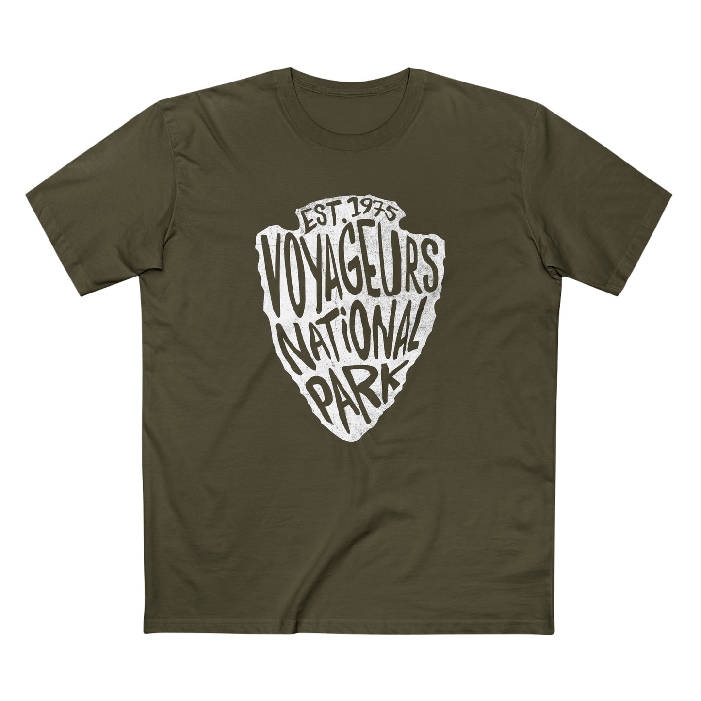 Voyageurs National Park T-Shirt - Arrowhead Design