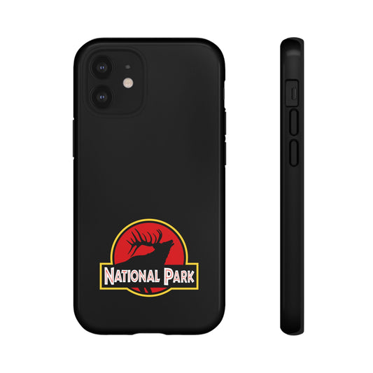 Elk National Park Phone Case - Parody Logo