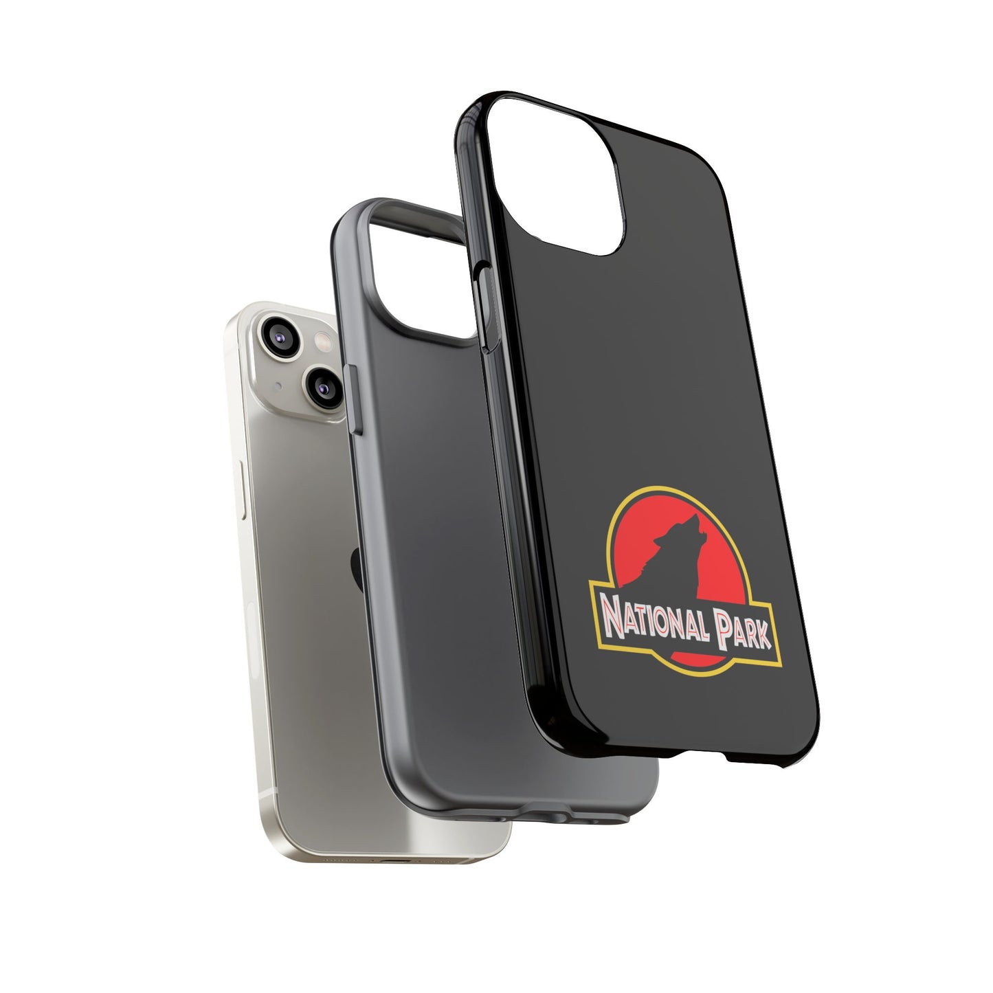 Wolf National Park Phone Case - Parody Logo