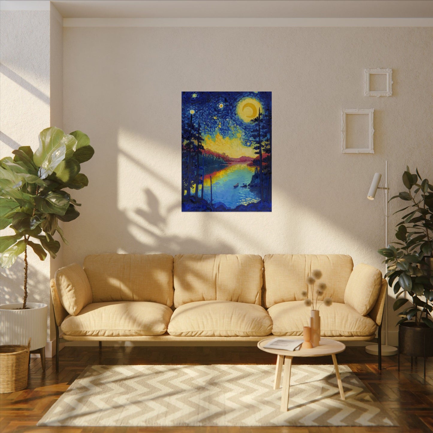 Voyageurs National Park Starry Night Poster - Premium Textured Paper