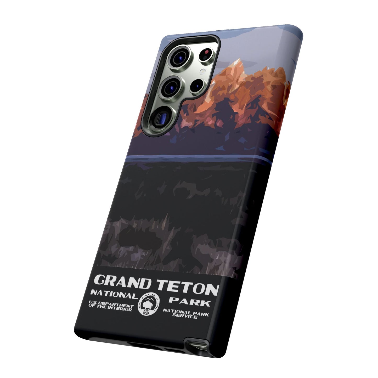 Grand Teton National Park Phone Case - WPA Style