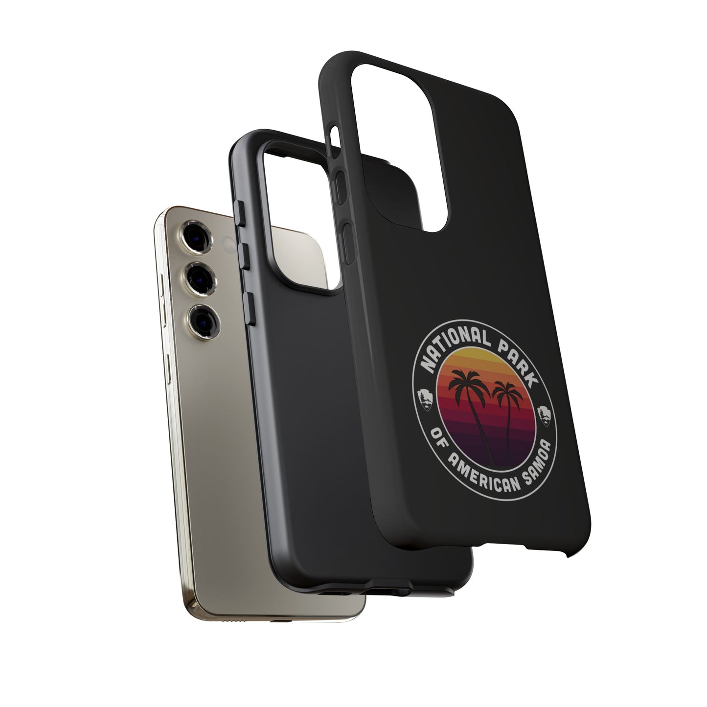 National Park of American Samoa Phone Case - Round Emblem Design