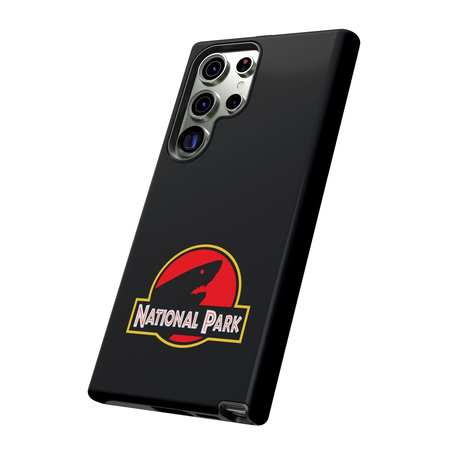 Shark National Park Phone Case - Parody Logo