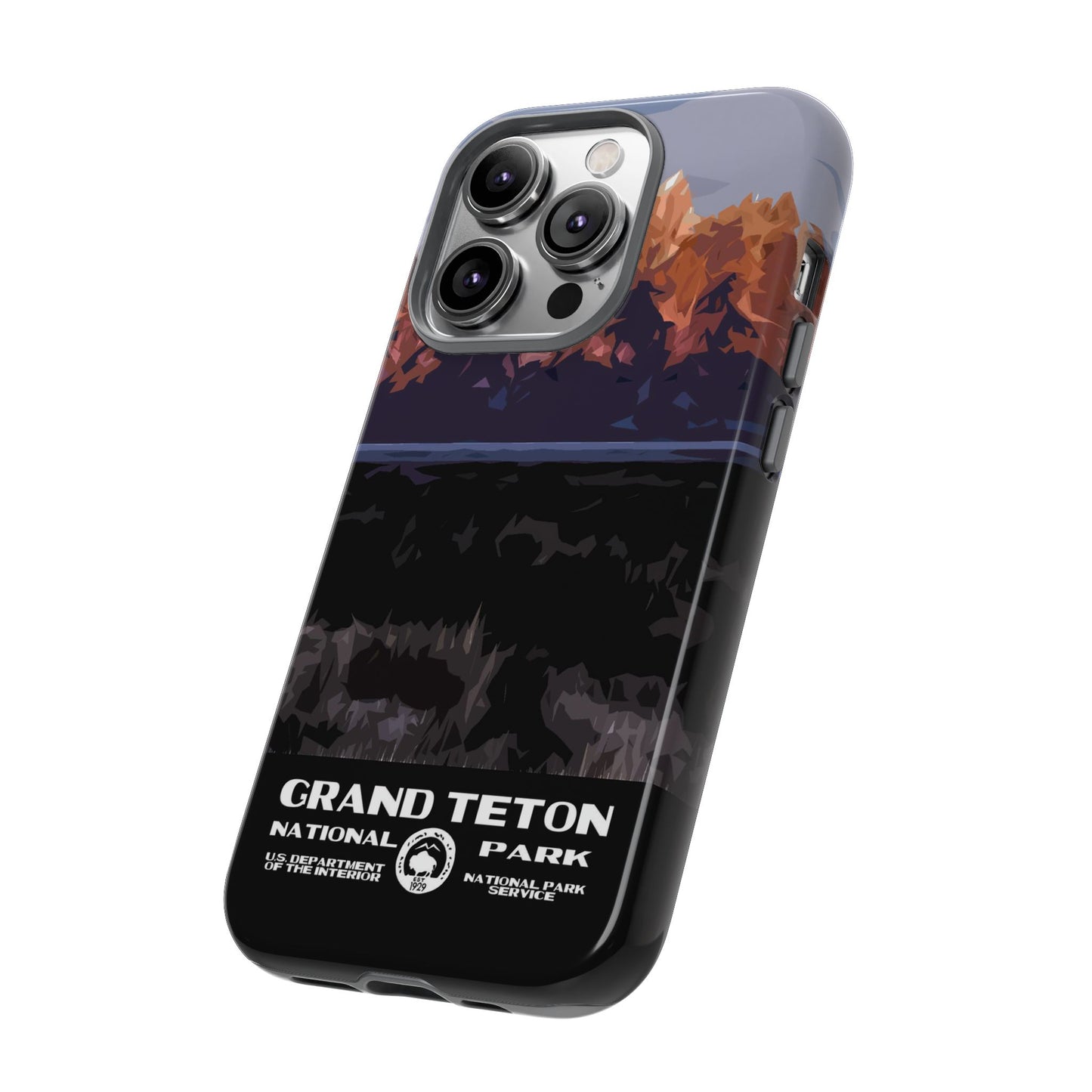 Grand Teton National Park Phone Case - WPA Style