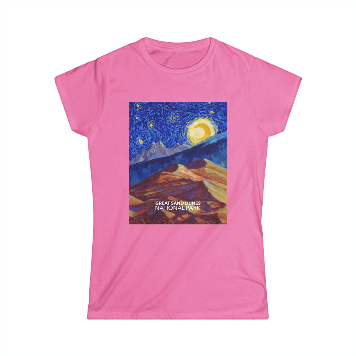 Great sand Dunes National Park T-Shirt - Women's Starry Night