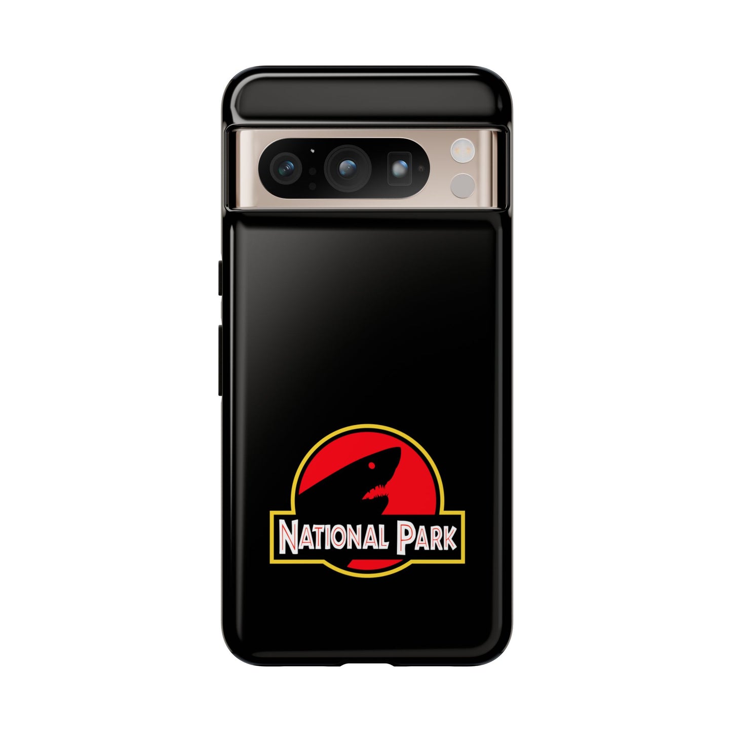 Shark National Park Phone Case - Parody Logo